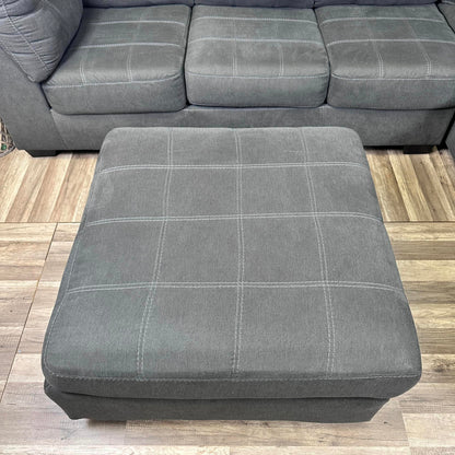 Grey Ashley Pitkin With Ottoman RAF Chaise