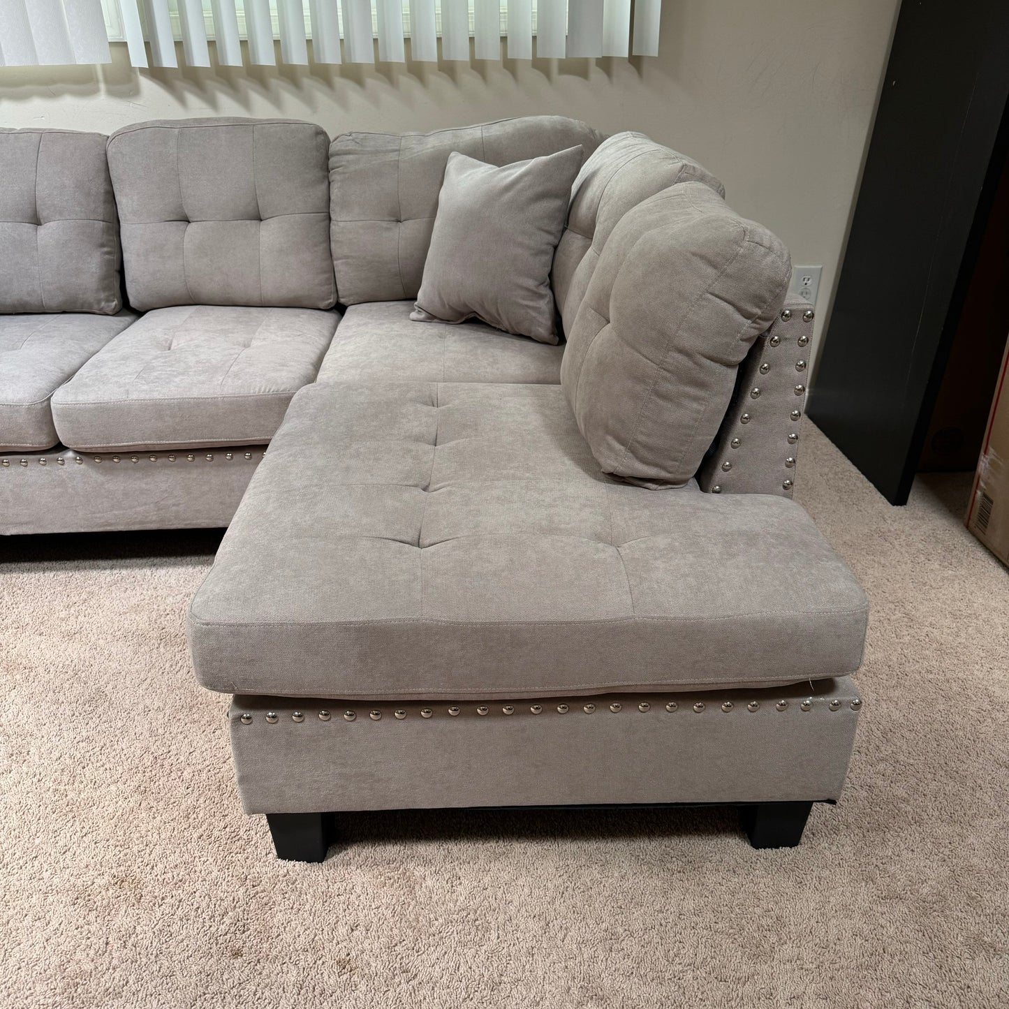 Beige Sectional