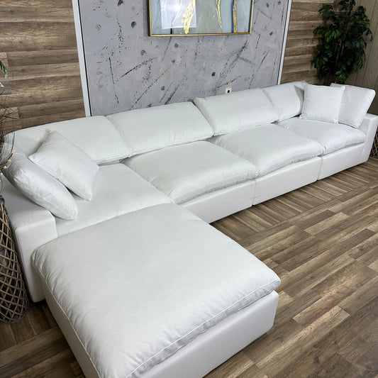 Furnica Long 5-Piece Cloud Couch